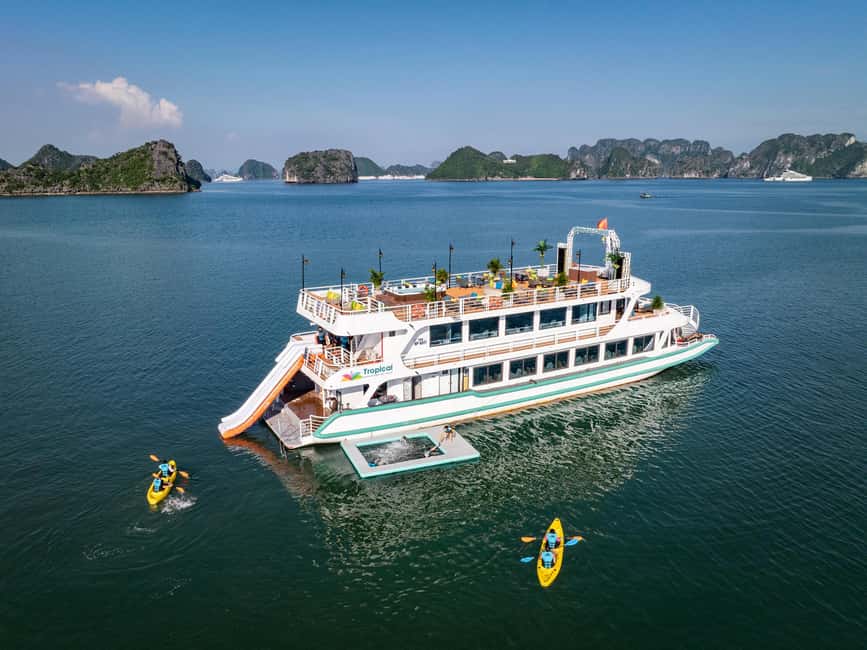 Ha Long Bay Luxury Day Cruise with Buffet Lunch - Key highlights at a glance
