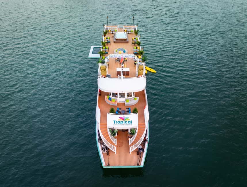 Ha Long Bay Luxury Day Cruise with Buffet Lunch - Ti Top Island and the climb: beach time plus panoramic bay payoff