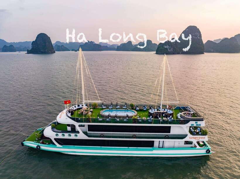 Ha Long Bay Luxury Full Day Cruise| Buffet & All Included - Luxury boat feel and the seafood buffet lunch that actually matters