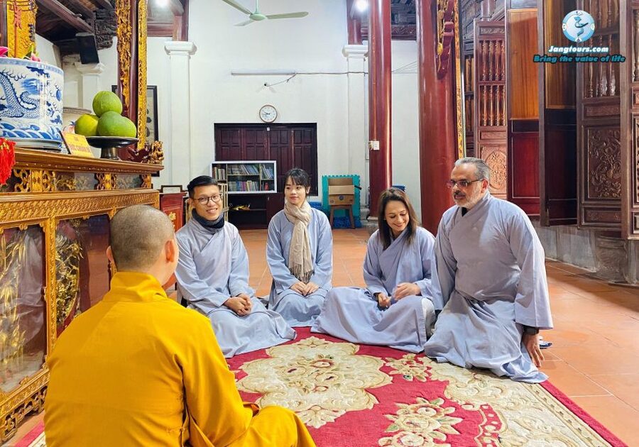 Ha Noi - Full-day mindfulness meditation retreat - The break and the afternoon shift: 14:00 meditation session