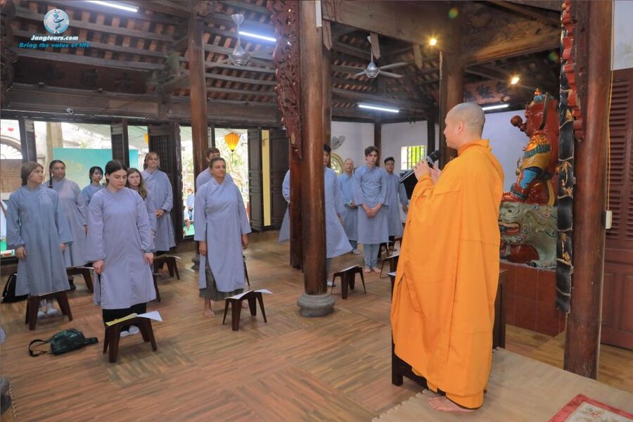 Ha Noi - Half-day Mindfulness meditation retreat - Dong Bac meeting point: calm grounds, but expect rules