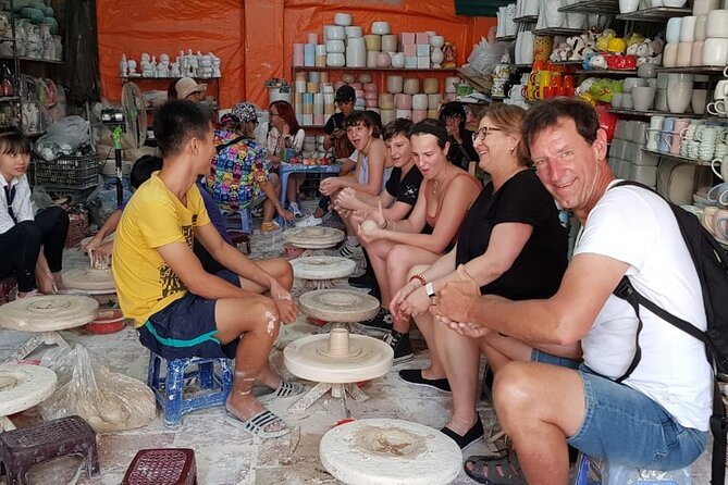 Half-day Explore Bat Trang Ceramic Village by Russian Jeep - Tea, Stories, and the Human Side of the Countryside
