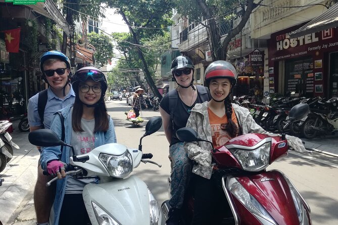 Half-Day Guided Hanoi Motorcycle Tour with Hotel Pickup - Afternoon option: Old Quarter first, then Temple of Literature and another West Lake visit
