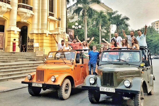 Half day Hanoi Jeep Tour: Food + Culture+ Sight + Fun in Legendary - What makes this tour feel real: markets, trains, and home visits