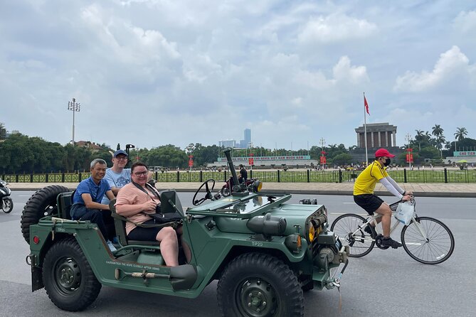 Half Day Hanoi military themed tour by Jeep - Stop 2: B-52 Victory Museum and a 20-minute reality check