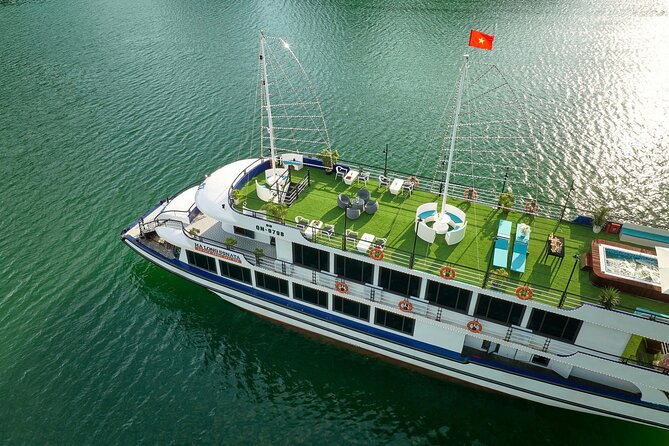 Halong 5star Cruise Day Trip: Buffet Lunch, Jacuzzi & Kayaking - Onboard time you can actually use: jacuzzi, downtime, and social energy