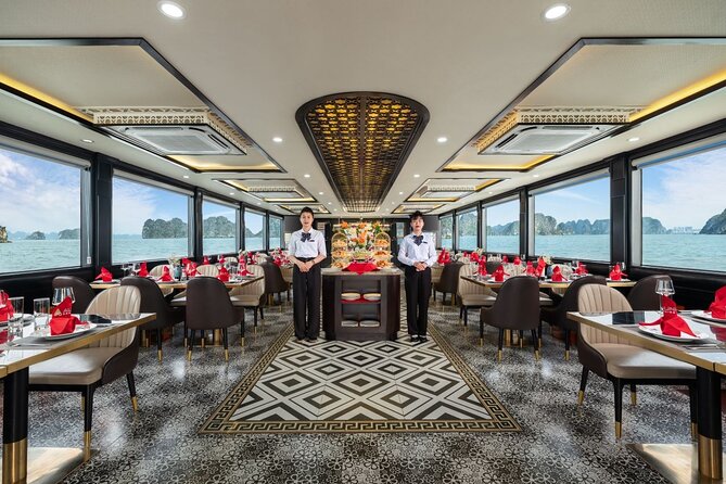 Halong and Bai Tu Long Luxury Day Escape - Sunset party on the cruise: the reason this feels like more than a checklist