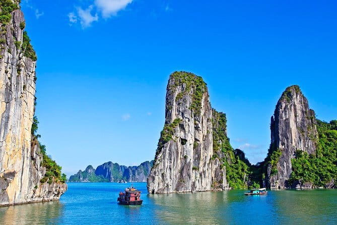 Halong Bay 1 Day Luxury Small Group Tour - Tuan Chau Harbour: Boarding, Welcome Drink, and Safety Briefing