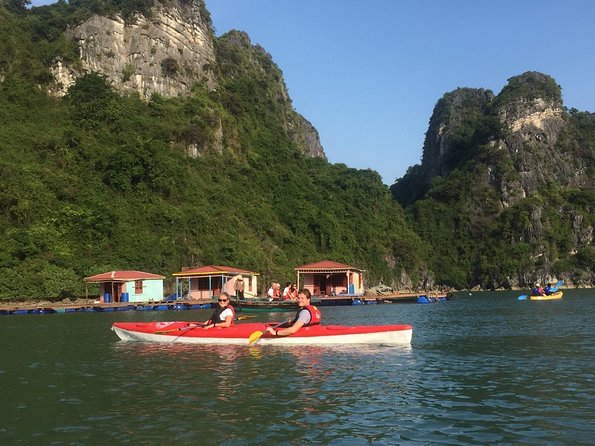 HaLong Bay 1Day 6hrs cruising - Alova Premium Cruise - Limousine - Sung Sot (Surprising) Cave and Luon lagoon time