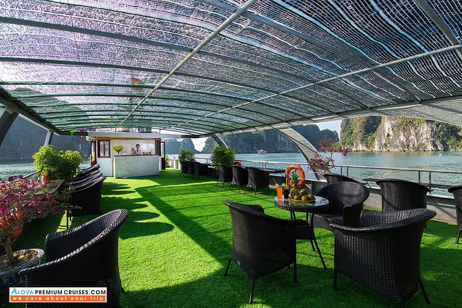HaLong Bay 1Day 6hrs cruising - Alova Premium Cruise - Limousine - What you really get for $82