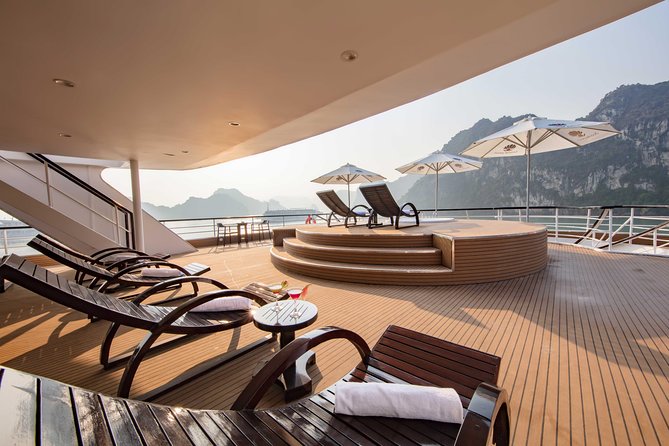 Halong Bay 2 Days 1 Night Scarlet Pearl Cruise - Day 2 sunrise and Cat Ba cycling with a village school visit