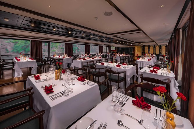 Halong Bay 2 Days 1 Night Scarlet Pearl Cruise - Price and logistics for a $250 per person Scarlet Pearl overnight