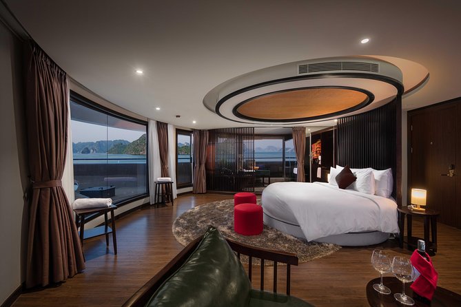 Halong Bay 2 Days 1 Night Scarlet Pearl Cruise - Day 1 cruising on Scarlet Pearl: what the schedule is really doing