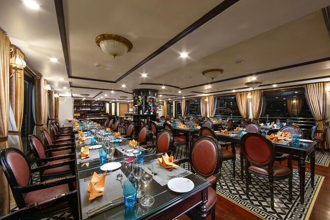 Halong Bay 2 Days-1 Night with Athena Cruise - Food on a 2-day cruise: included meals, extra drinks, and simple planning