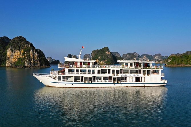 Halong Bay 2Days/1Night 4 Star Cruise Included Pick up & Transfer - Sapphire Cruise at a Glance: 4+ star comfort on the water