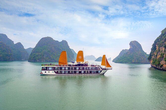 Halong Bay 3 days 2 nights on PEONY CRUISES 5 Stars LUXURY - Day 3: Cat Ba’s Trung Trang Cave and the Final Return to Hanoi