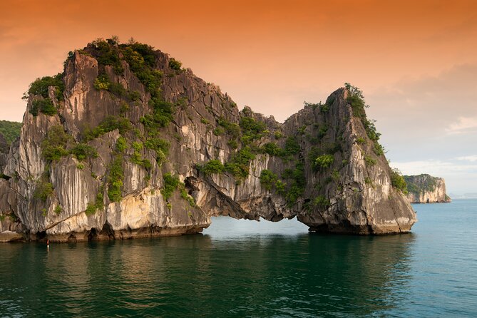 Halong Bay 6 Hours Cruise with Buffet, Sung Sot, Luon Cave, Titop - Titop Island: beach time plus Titop Peak panorama