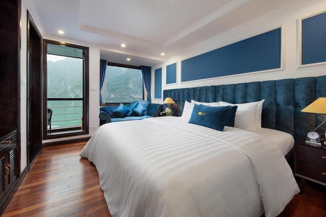 Halong Bay Cruise 2Day/1Night 5 Star Cruises All Included - Le Théâtre Cruise basics: cabins, pool time, and how the ship functions