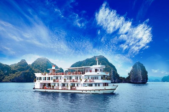 Halong Bay Cruise With 4 Star for 2days/ 1night all included - Cristina Cruise: 4-star style comfort on a smaller 16-cabin boat