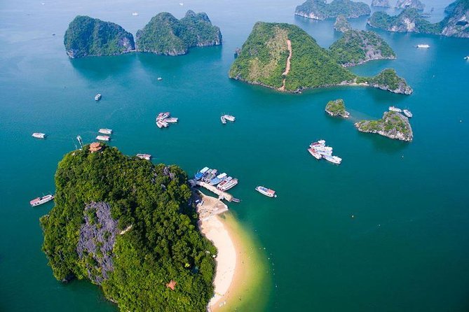Halong Bay Cruise With Cave, Kayaking, Swimming - Buffet Lunch - Ti Top Island and Titop Peak: beach time plus a payoff climb
