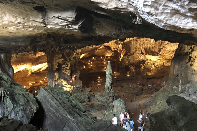 Halong Bay Cruise With Cave, Kayaking, Swimming - Buffet Lunch - Sung Sot Cave: the “Surprising Cave” stop you’ll remember