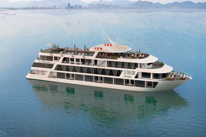 Halong Bay Cruises 5 Star for 2Days/1Night All included - Your floating base: cabins with balcony, bathtub, and an outdoor pool