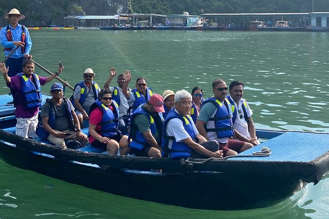HaLong Bay Day Cruise with Kayaking, Swimming, Hiking and Lunch - Boarding Tuan Chau and making the most of the sundeck time