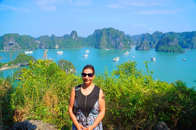 HaLong Bay Day Cruise with Kayaking, Swimming, Hiking and Lunch - Ti Top Island: beach time, peak climb, and optional kayaking
