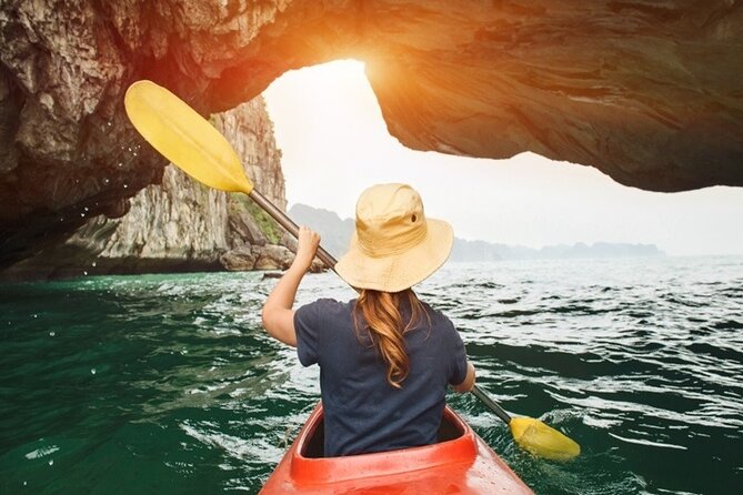 Halong Bay Day Tour 6Hour Deluxe Cruise Limousine Bus Small Group - Titop Island: swimming beach plus a summit viewpoint