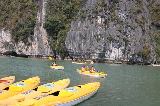 Halong Bay Day Tour Islands, Cave, Kayak. Lunch. All inclusive - Morning Pickup From Hanoi: Expect a Long Drive, Plan for It
