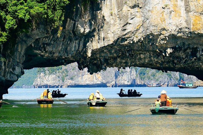 Halong Bay Full-Day Adventure Cruise from Hanoi - Ti Top Island: beach time and a viewpoint you can earn