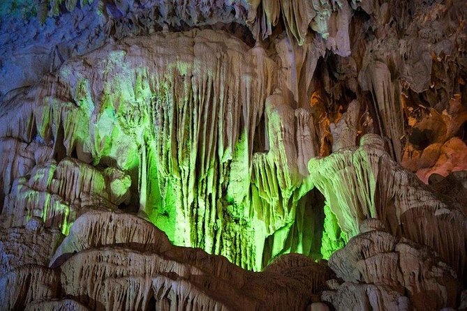 Halong Bay Full Day Tour with All-Inclusive: Boat, Kayak, Island, Cave and Lunch - Surprising Cave: another distinct stop, not just a repeat