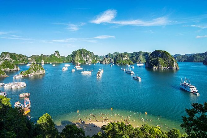 Halong Bay Full Day with Kayaking, Hiking viewpoint, Cave - Deluxe To Luxury - Sung Sot Cave: Big Cave Time Without a Long Wait