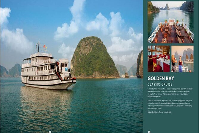 Halong Bay Luxury Cruise one day Tours - Surprising Cave and Luon Cave: from stalagmites to a quiet lagoon