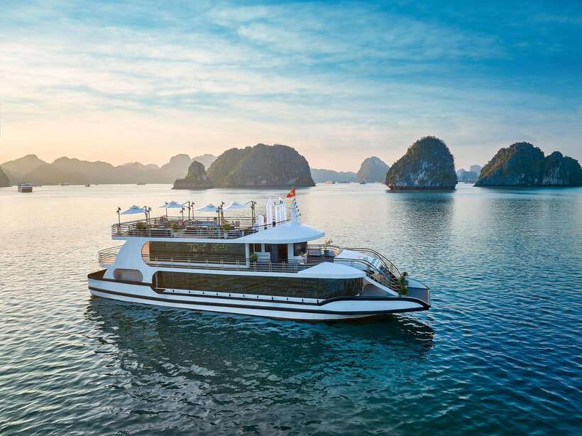 Halong Bay: Luxury Day Cruise with Buffet, Kayak, Swim - Getting From Hanoi to Tuan Chau Harbor Without a Stress Spiral