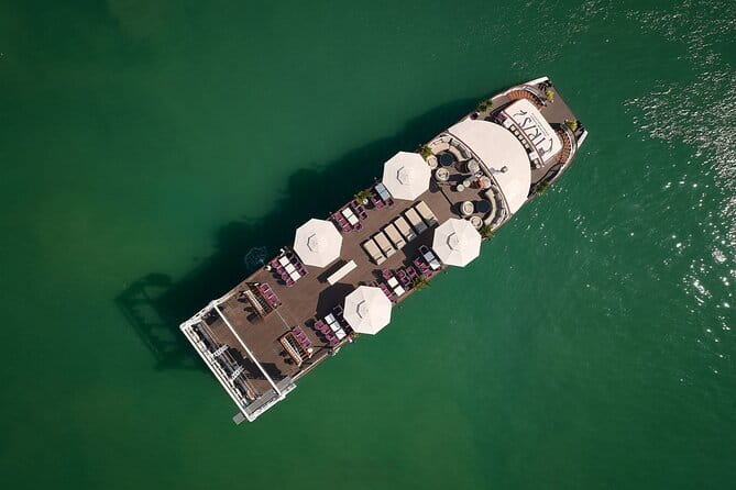 HALONG BAY LUXURY IRIS CRUISE DAY TRIP-BEST SELLER: Kayak, Music - Lunch on the move: buffet, set menu, and how to plan around it