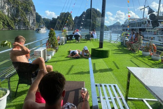 Halong Bay Standard Day Tour with Expressway Transfer from Hanoi - Sung Sot Cave: Stairs, Shadows, and Sea-Life Shapes