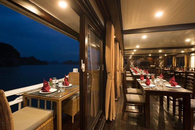 Halong Bay tour 2 days / 1 night on Stellar cruise {New 4 star Cruise}. - Day 2 start: Tai Chi, breakfast, then Luon Cave