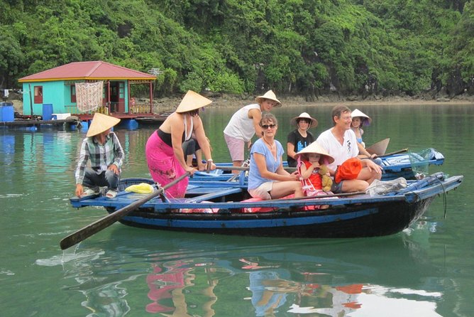 Halong full day standard group tour to Sung Sot Cave and Titop island - Lunch and afternoon tea: filling, not fancy