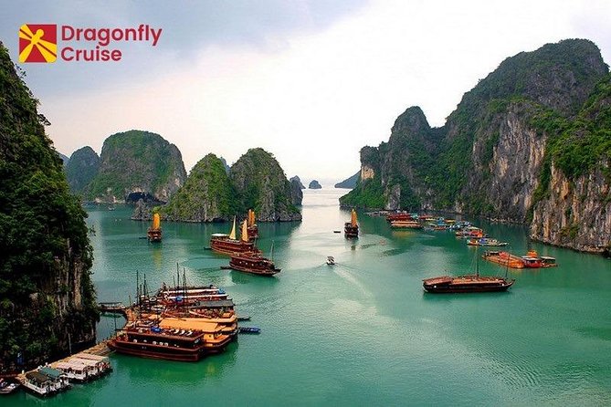 Halong Islands, Cave, Kayak, Bamboo Day Tour w Dragonfly Cruise - Kayak or Bamboo Boat: The Bay Up Close (45 Minutes)