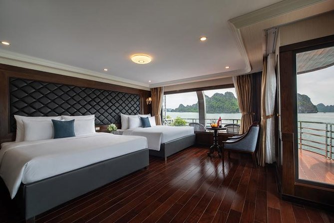 HaLong - LanHa Bay 1 Night On The 2nd Deck with La Pandora Cruises - Food on board: seafood-forward, with western options, and no stressful planning