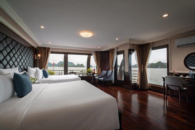 HaLong - LanHa Bay 2 Nights On The 1st Deck with La Pandora Cruises - Service quality: English guidance and names you may recognize