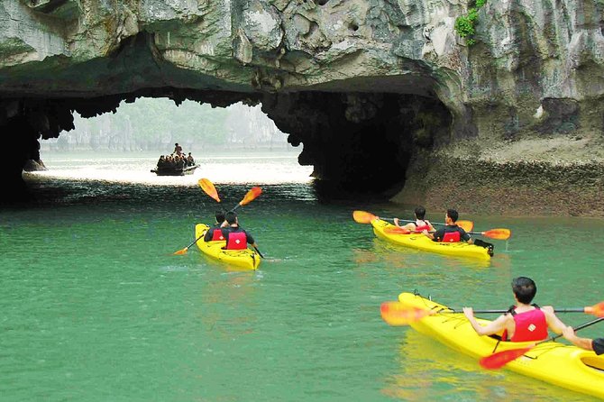 Halong Luxury Cruise Full Day Tour from Hanoi: All Inclusive - Lunch on board: good value, but manage the buffet line