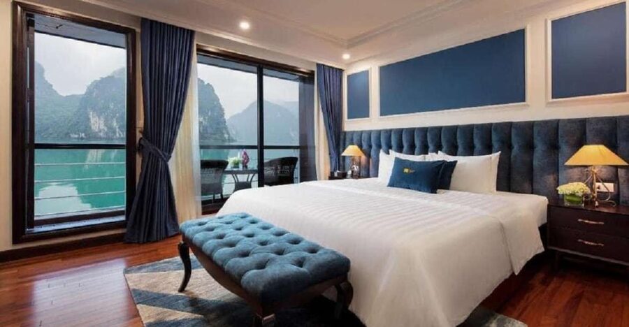 Hanoi: 2-Day Halong & Lan Ha Bay 5-Star Cruise with Balcony - Day 1: Hanoi to Lan Ha and Ha Long Bay, With Caves or Beach Time