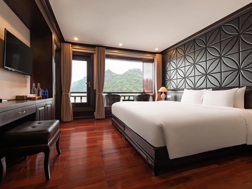 Hanoi: 2-Day Lan Ha & Halong Bay 5 Stars Cruise with Balcony - Food and onboard activities that actually shape the trip