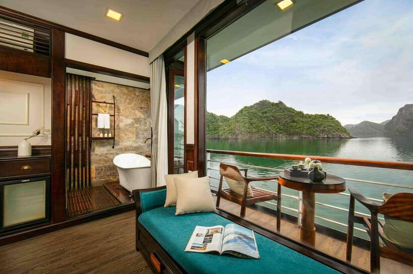 Hanoi: 2D1N Ha Long Bay, Lan Ha Bay by Amanda Luxury Cruise - Day 2 Starts Early for a Reason: Tai Chi, Breakfast, and Dark & Bright Cave