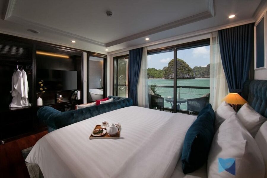 Hanoi: 3-Day Ha Long/Lan Ha Bay Cruise with Private Balcony - Day 1: Hanoi to Ha Long Bay to Ao Ech in Lan Ha Bay