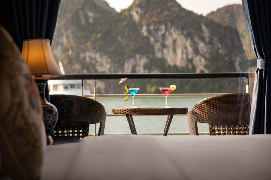 Hanoi: 3-Day Ninh Binh and Lan Ha Bay Cruise with Homestay - Lan Ha Bay Cruise Day: Kayaking, Caves, Swimming, and Sunset Deck Time
