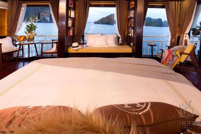 Hanoi: 3D2N Ha Long, Lan Ha Bay by Hera Grand Luxury Cruise - Day 3: Pearl Village kayaking, monkeys for photo ops, and the end at Tuan Chau