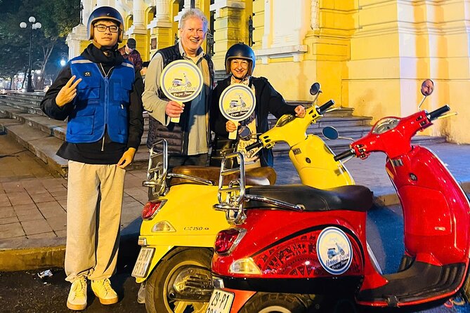 Hanoi After Dark Vespa Tour (4 hours): Street Food & Night Vibes - Why a Vespa food tour makes Hanoi night simpler
